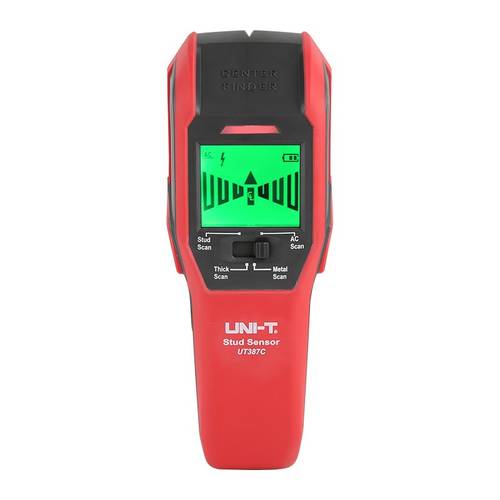 UT387C Digital Wall Scanner – Multi-Function Stud Finder for Wood, Metal & Live Wires – High Accuracy with LED & Buzzer Alerts