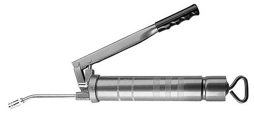SAMOA 500cc Lever Action Grease Pump – w/ Filler Valve, Rigid Stem & 4-Jaw Connector – 500 Bar Pressure – Compatible with 400g Cartridges or Bulk Grease