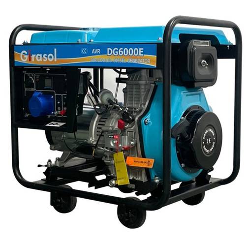 Open Frame Diesel Generator - 5 KW - DG6000E-A