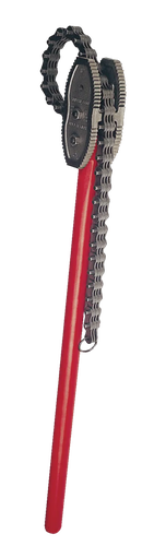 Professional Spanish Heavy-Duty Chain Pipe Wrench - Industrial Steel Link Chain and Handle for All Pipes & Filters - High Torque Plumbing Tool (Available in 1.5