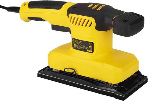 Stanley Quarter Sheet Sander, 280 W, 14,000 RPM, Yellow/Black - SS28-B5, 2 Years Warranty