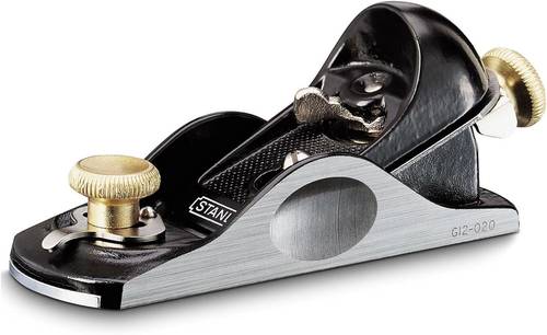 Stanley Block Plane 1-12-020 ,DIY Cable Line Carpenter Wood Cutting Tool Small Hand Plane Wood Chamfer Wood Planer for Woodworking (160mm)