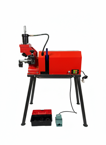 Pipe Grooving (Beveling) Machine, Model AY-325A, for pipe diameters from 2 to 12 inches and wall thickness from 3.0 to 8.5 mm.