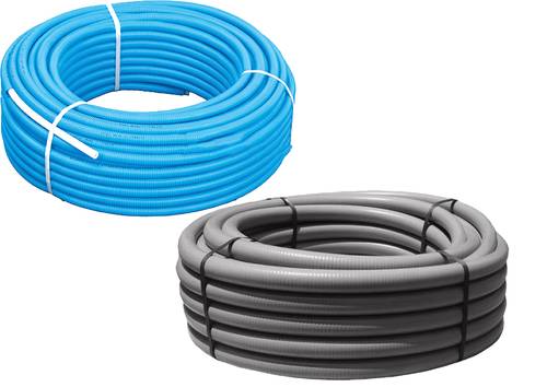 خرطوم حلزوني مرن من PVC غير معدني 50 متر - UL Liquid Tight - موصل كهربائي متعدد الاستخدامات للمشاريع المنزلية والصناعية