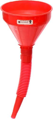 Fuel Funnel for Cars with Filter for Oil and Water - Flexible Hose Funnel for Automotive and Household Use