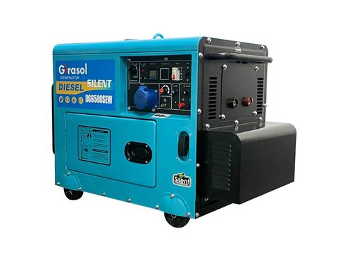 Silent Diesel Welding Machine Generator - 5.5 kW - 180 Amp - DG6500SEW