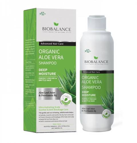 BIOBALANCE ORGANIC ALOE VERA SHAMPOO Perfect For Dry And Brittle Hair 330 ML
