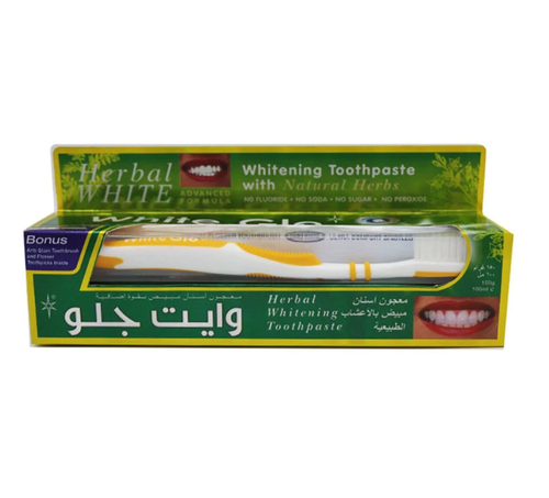 White Glo Herbal White  T.P 100Ml
