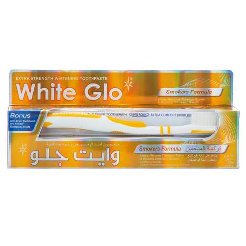 White Glo Smokers Formula T.P 100 Ml + T.B
