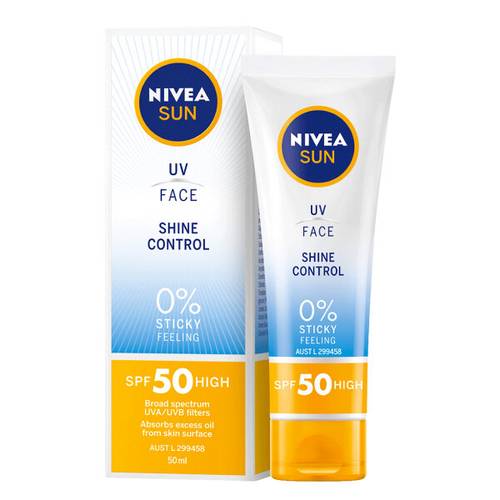Nivea Cream UV Face Shine Control SPF 50 High 50 ml