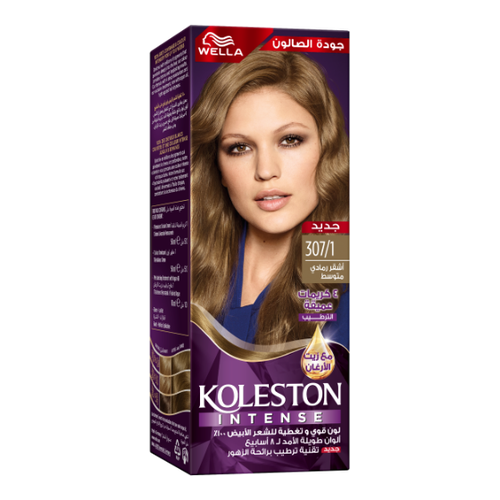 Koleston Hair Dye Medium Ashy Blonde -307/1