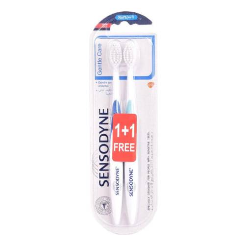 Sensodyne Tooth Brushes Gentle Care Soft 1+1 Free