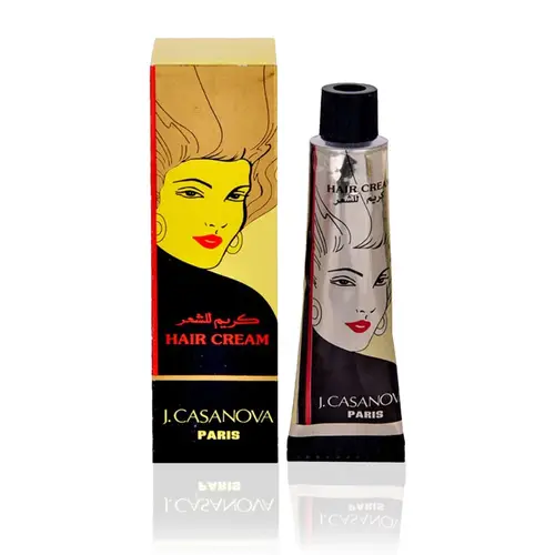 J. Casanova hair cream tube 85g