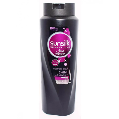 SUNSILK SHAMPOO STUNNING BLACK SHINE 700 ML