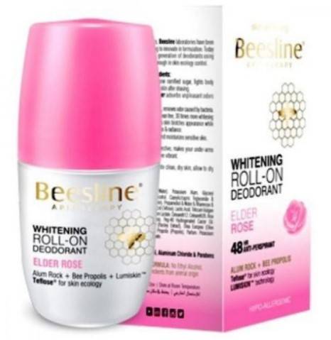 Beesline Whitening Roll On Deo Elder Rose 50Ml