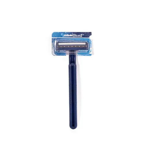 Gillette Blue 2 White Patty Razor, 2 Pieces, Disposable Razors,