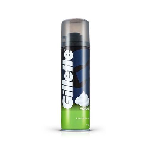 Gillette Lemon Lime Shaving Foam For Men, 200ml