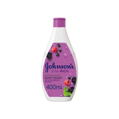 Johnson Vita-Rich Replenishing Body wash with raspberry extract 400 ml