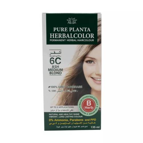 Pure Planta Herbal Color6C-Ash Dark-Blond