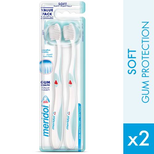 Meridol Duo-Pack Soft Toothbrushes