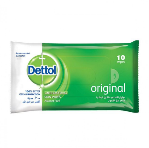 DETTOL WIPES. 10PCS