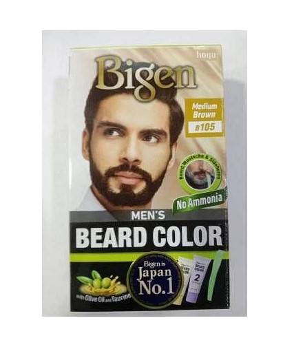 Begen Mens B105 Medium Brown Beard Color