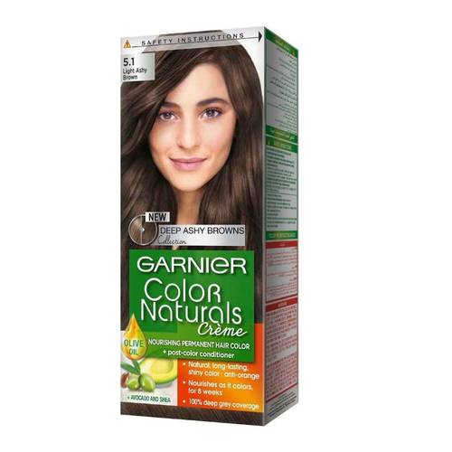 Garnier Hair Color nature 5.1 Light Brown Gray 
