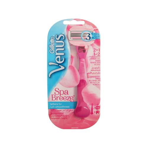 Gillette Venus Spa Shaving Razor For Women, 3 Blades