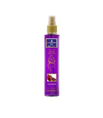 J CASANOVA perfumed body spray pomegranate 235 ml