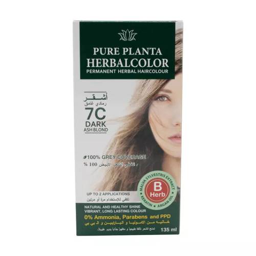 Pure Planta Herbal Color 7C Ash Blonde 