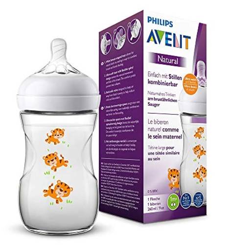 Philips Avent Natural Plastic Bottle  260ml