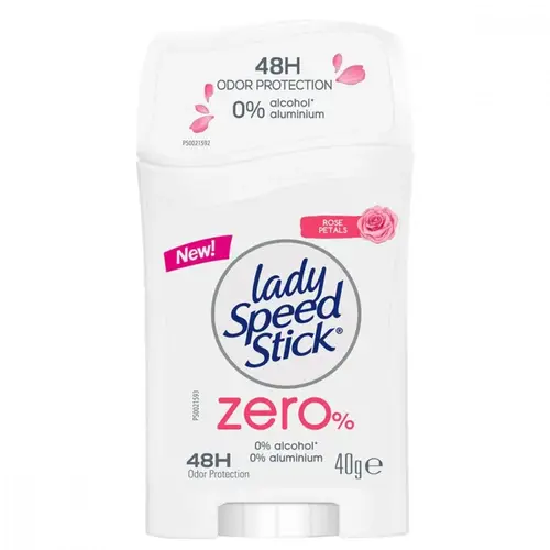 Lady Speed Stick Zero% Deodorant Stick 40 gm with Rose Buds