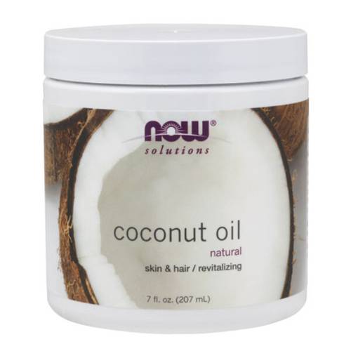 now solutions coconut oil 207ml skin &hair revitalizing