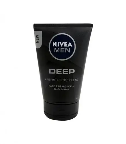 Nivea Men Deep Face & Beard Wash - 100ml