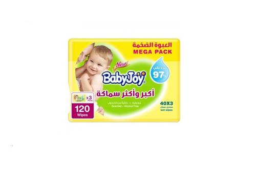 Babyjoy 40 Wipes (6X(3X40)) <20341> # 411