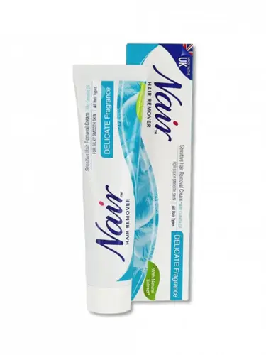 Nair hair removal cream for sensitive skin with camellia oil extract 110 g