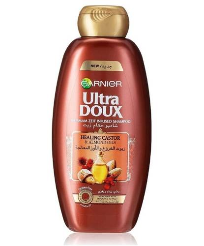 Garnier Ultra Doux Shampoo Castor & Almond Oil 600ml
