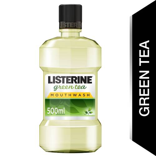 Listerine Natural Green Tea Antiseptic Mouthwash 500 ml