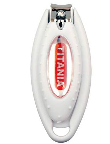 Chrome Plated Nail Clippers With Titania Case