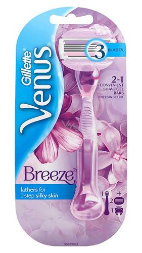 Gillette Venus Breeze Hair Removal Razor - 2 Count