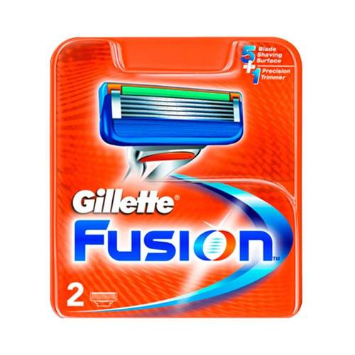 Gillette Fusion Razor Blades, Pack of 2, For Men