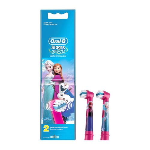 Oral-B Stages Kids Frozen Replacement Brush Heads 2 pk