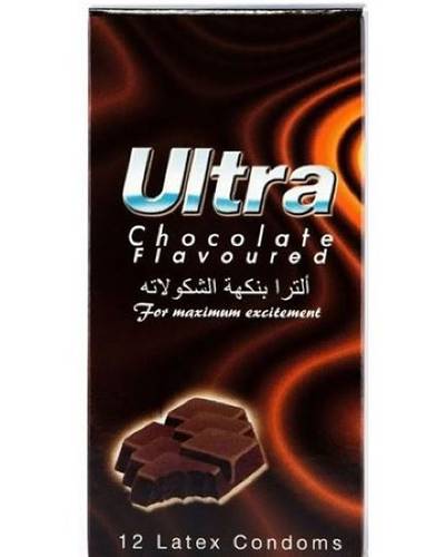Ultra Condom Chocolate 12 Pcs