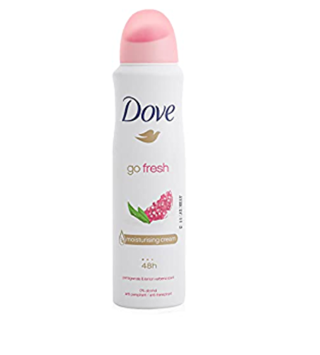 DOVE DEO GO FRESH POMEGRANATE SPRAY 150ML