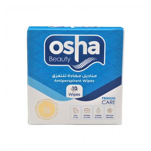 Osha Deodorant Wipes 10 pack Men