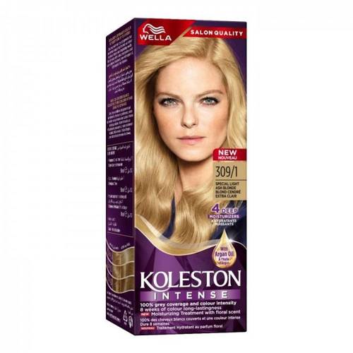 Wella Koleston Intense Hair Color 309/1 SPECIAL LIGHT ASH BLONDE