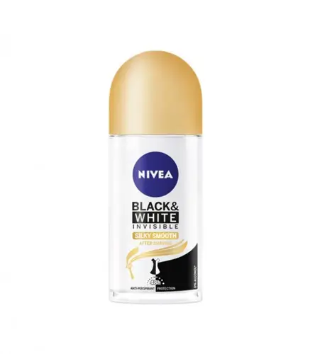Nivea Black & White Silky Smooth Deodorant Roll-On For Women- 50ml