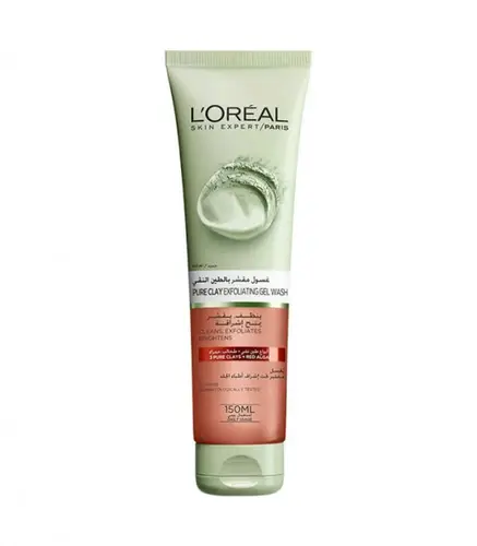 LOreal Paris Pure Clay Exfoliating Gel Wash - 150ml