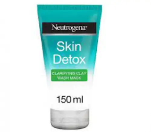 Neutrogena Face Wash Mask, Skin Detox, Clarifying Clay, 150ml