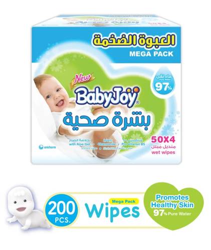 Babyjoy Wipes Healthy Skin,200 Wipes